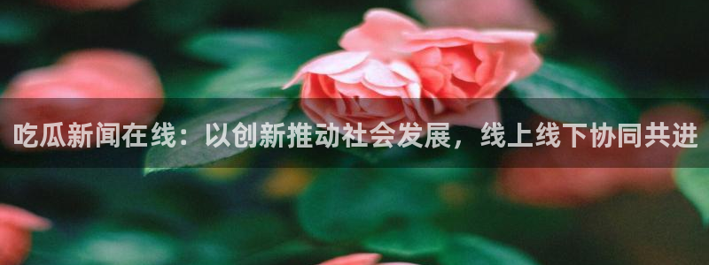 91吃瓜在线观看入口：吃瓜新闻在线：以创新推动社会发展，线上线下协同共进